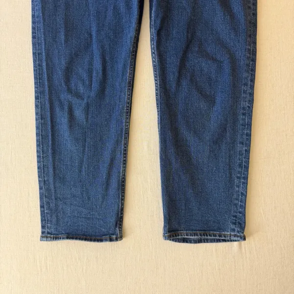 Abercrombie & Fitch Ultra High Rise Ankle Straight Jeans Womens 33/16S Blue - Image 4