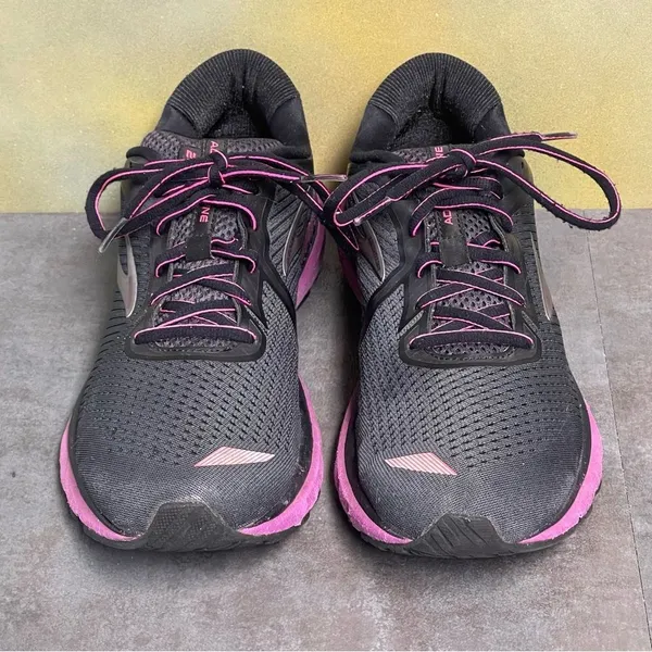 Brooks Adrenaline GTS 20 1202961B062 Women's Black/Fuchsia Sneakers Size 10.5B - Image 6