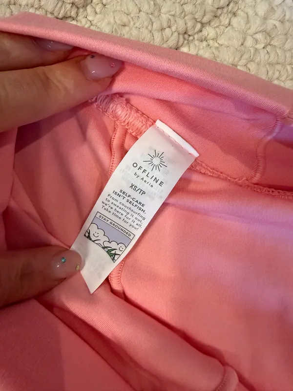 Aerie OFFLINE Pleated Tennis Skirt Pink Two Tone Size XS - Image 3