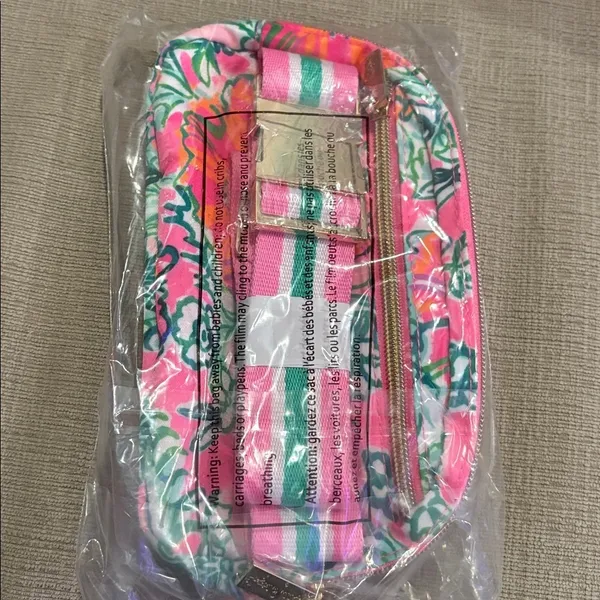 Lilly Pulitzer belt bag NEW Soleil Pink Perfect Poppy - Image 4