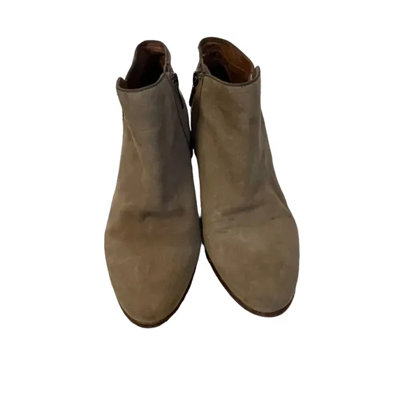 Sam Edelman Women's Size 7.5 Petty Suede Leather Tan Ankle‎ Desert Boots Booties - Image 3