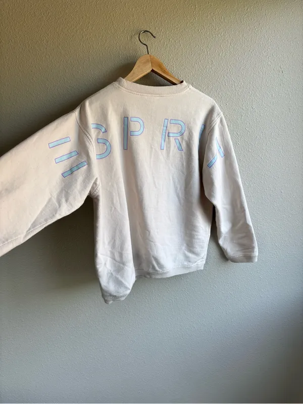 Cream Crewneck Sweatshirt ‘Girl’ 🌸 - Image 6