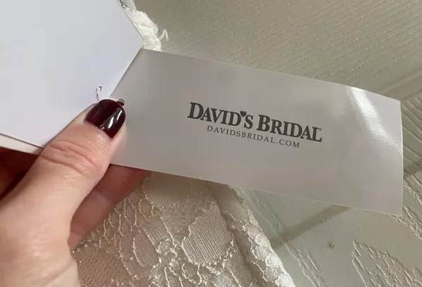 David's Bridal Wedding Dress - Image 4