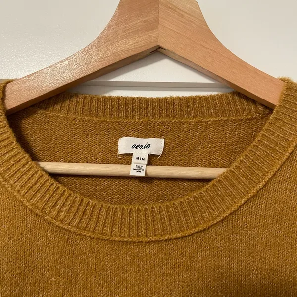Aerie Cozyup Shrunken Crew Sweater - Image 6