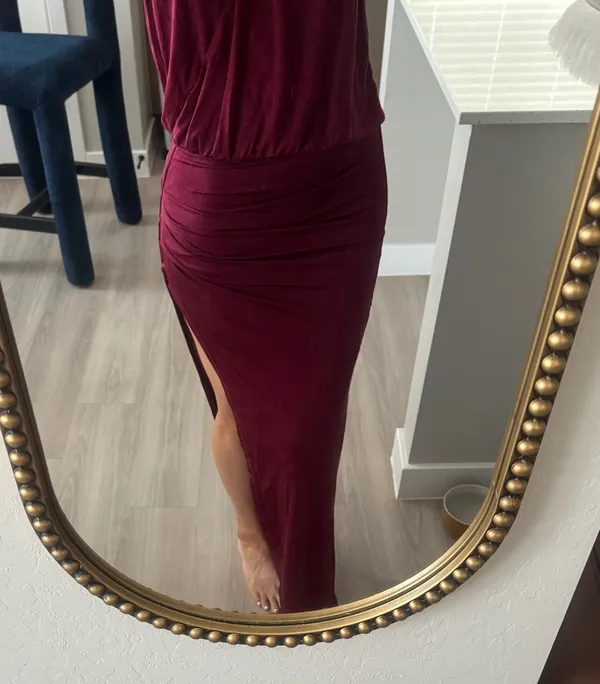 YFB revolve maxi dress Red - Image 2