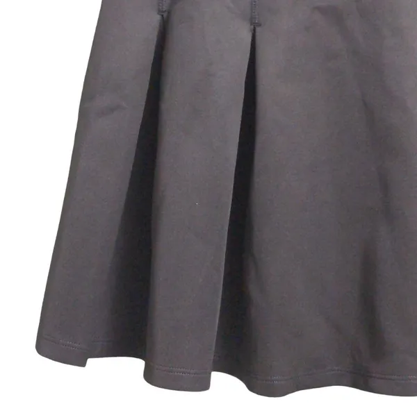Halara V Neck Sleeveless Side Zipper Pleated Mini Golf Dress Black Small - Image 5