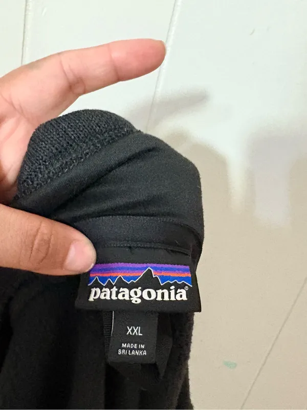 Patagonia Better Sweater Jacket Women’s XXL Black Full Zip Fleece Logo - Image 12
