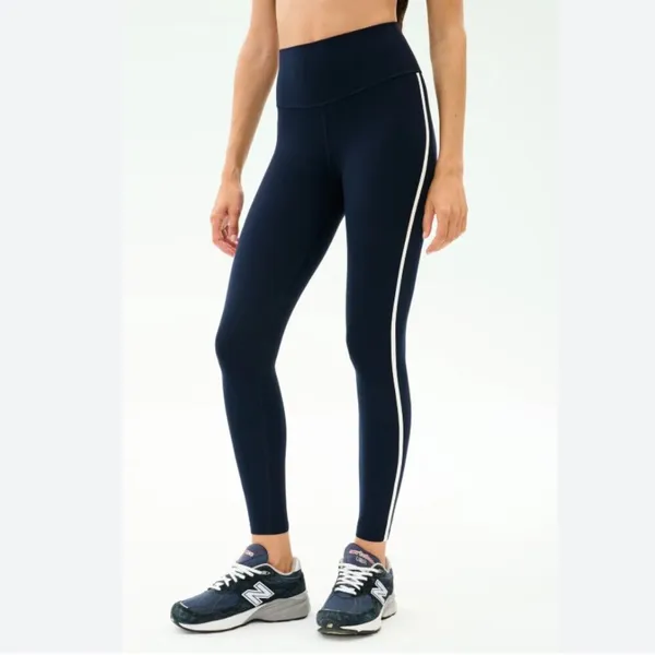 Splits59 Amber Airweight High Waist 7/8 Legging in Indigo Blue White L $128 - Image 2
