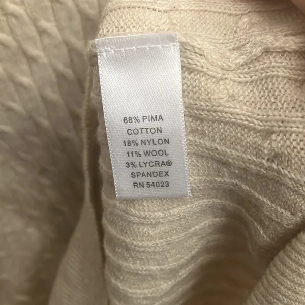 FINAL MARKDOWN Banana Republic Cable knit top large - Image 4