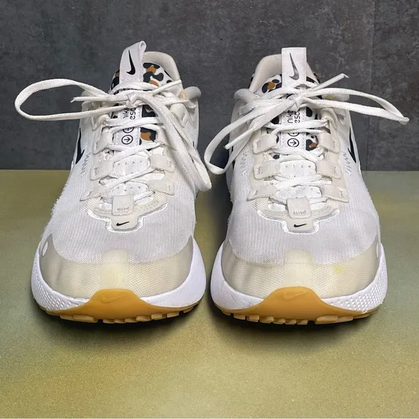 Nike React Escape Run White Leopard Women's Running Shoes Size 7M - Image 5