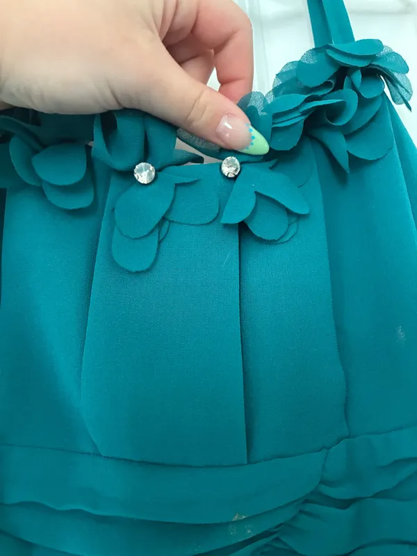 Beautiful dress Green Size XS - Image 6