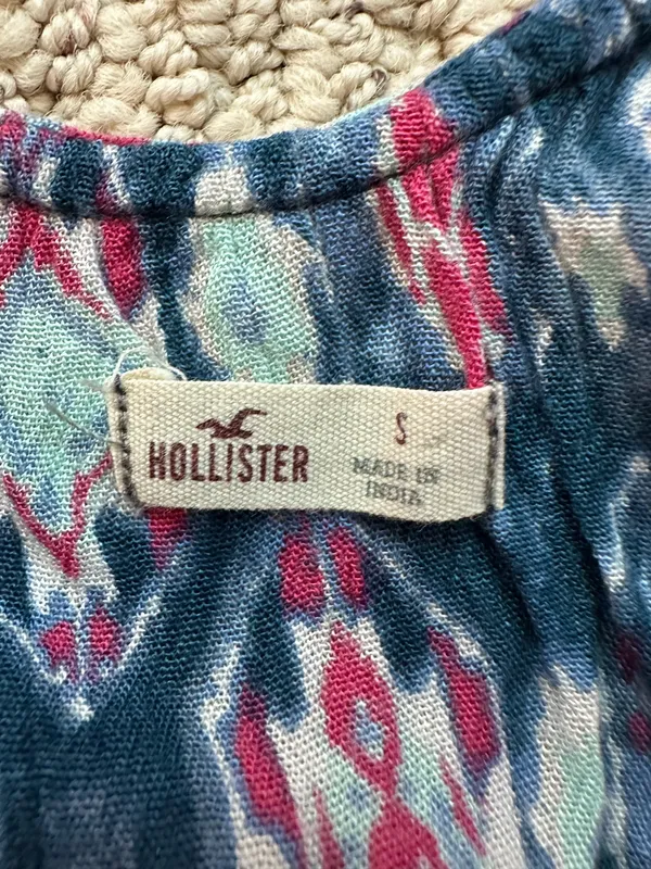 Hollister Tank Top Patterned  S - Image 3