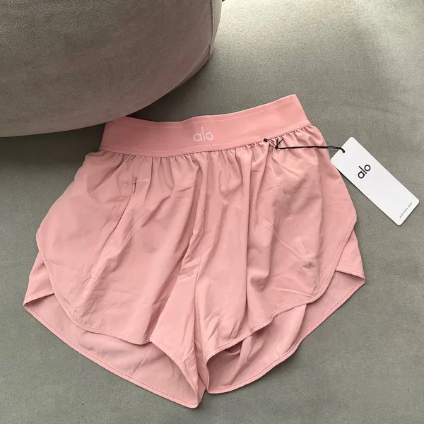 Alo Yoga Alo Yoga Match Point Short Vintage Pink S - Image 2