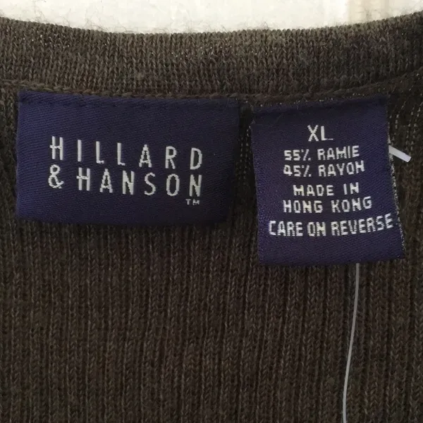 FINAL MARKDOWN NWT Hillard and Hanson top xl - Image 3