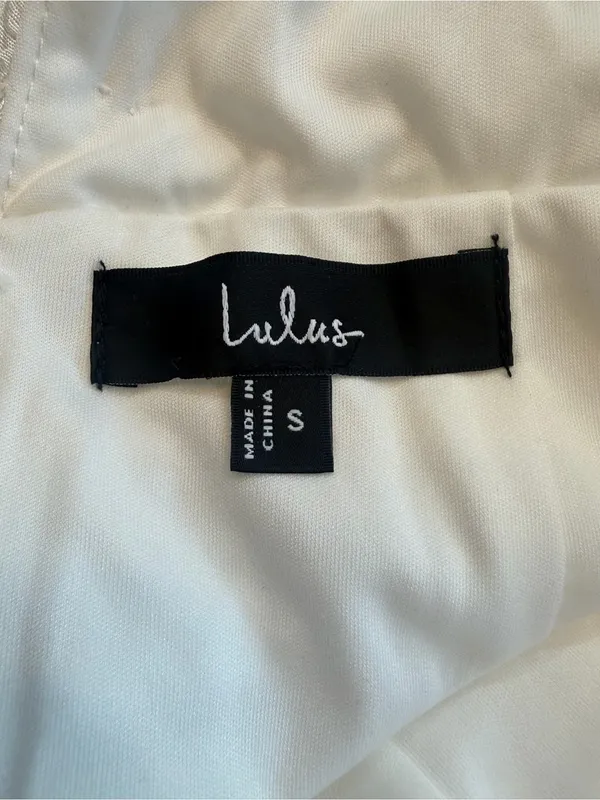 Lulus Icon White Jacquard Long Sleeve Mini Dress - Image 3