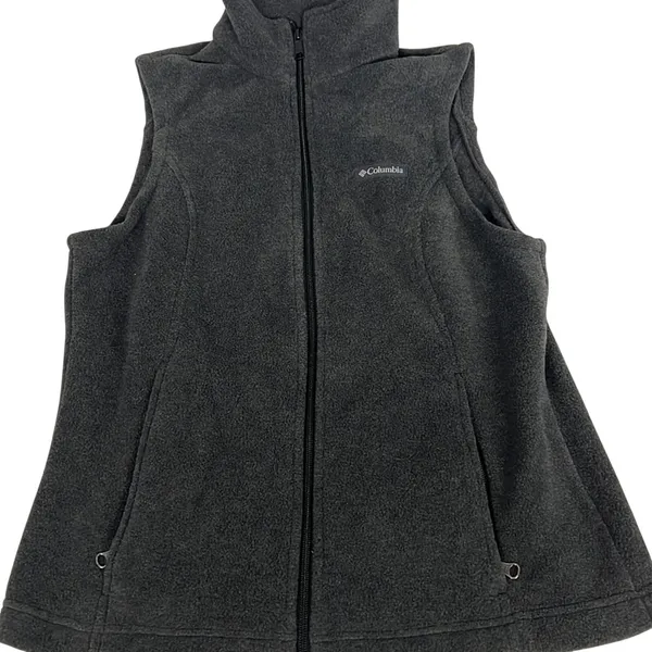 Columbia Sportswear Women's Benton Springs Vest Charcoal Heather Grey Medium - Image 4