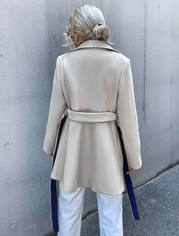 SheIn Lapel Coat - Image 6