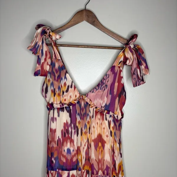 Sézane Editions Printed Maxi Dress in Joy - Image 5