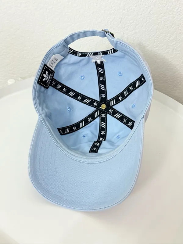 adidas Originals Trefoil Strapback Cap - Baby Blue / Pastel⁠ - Image 6