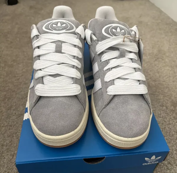 Women's size 6/Men's size 5 (UK 4.5) Adidas Campus 00s Grey white gum - Image 4