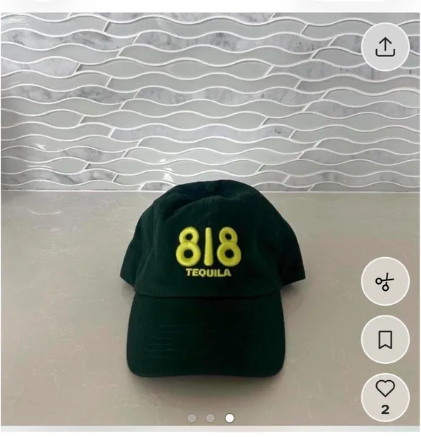 818 hat!! Green - Image 2