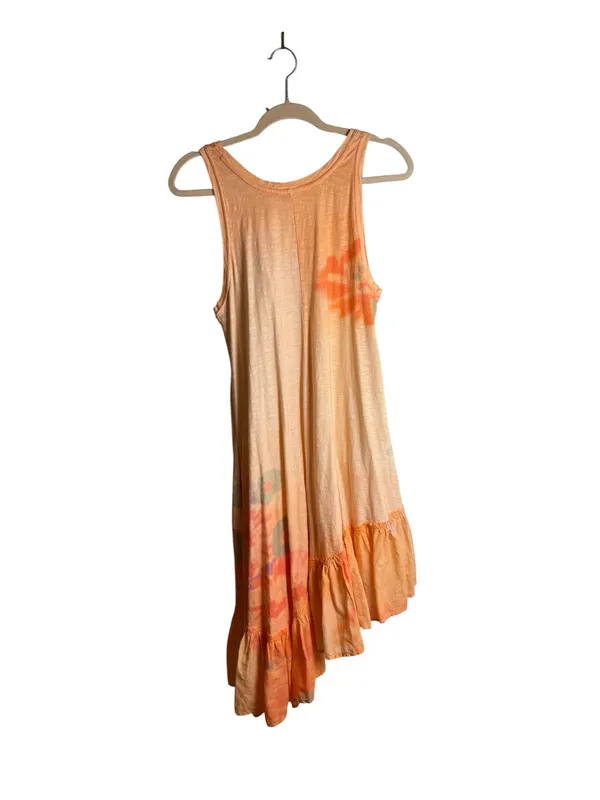 Daily Practice by Anthropologie Printed Asymmetrical Ruffle-Hem Dress NWT XS - Image 4