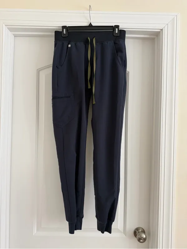 Figs Navy Jogger Pants greey size S/T - Image 3