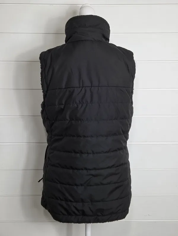 The North Face Reversible Black Quilted Puffer Vest Size S - Image 2