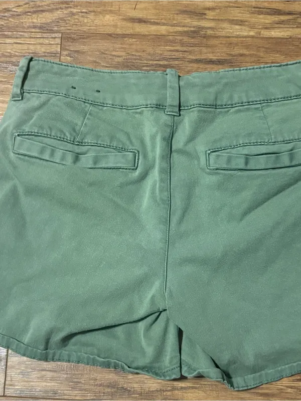 American Eagle Outfitters Green Jean Shorts - Image 2