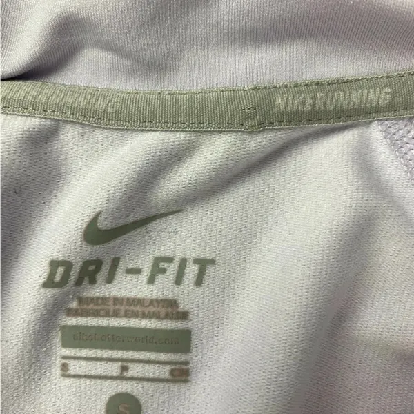 Nike Light Purple 1/4 Zip Size Small Athletic Pull Over - Image 8