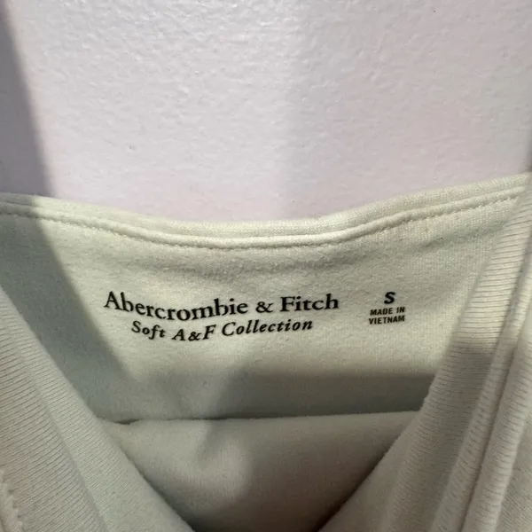 Abercrombie‎ and fitch white square neck tank bodysuit - Image 3