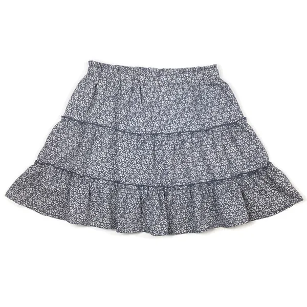 Prómesa Ruffle Tiered Floral Mini Skirt Boho Festival Size Medium - Image 2