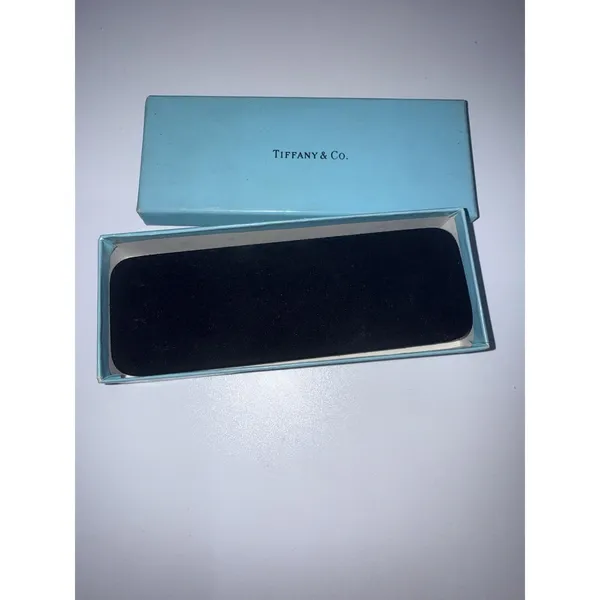 Genuine Tiffany & Co.‎ Hard Shell Eyeglass / Sunglasses Case with Outer Box R - Image 3