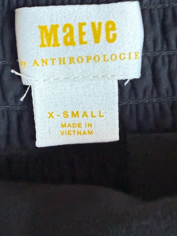 Maeve Black Strapless Corset Top Sz‎ XS - Image 8