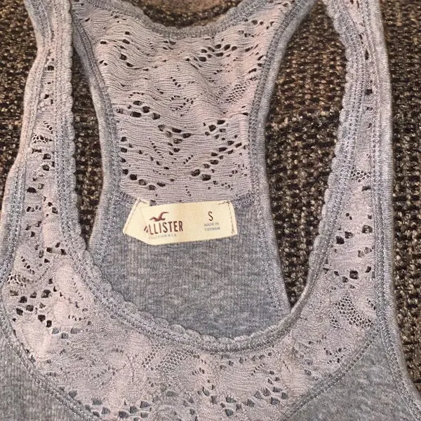 ✨HP✨Hollister Crochet Racerback Tank✨ - Image 3