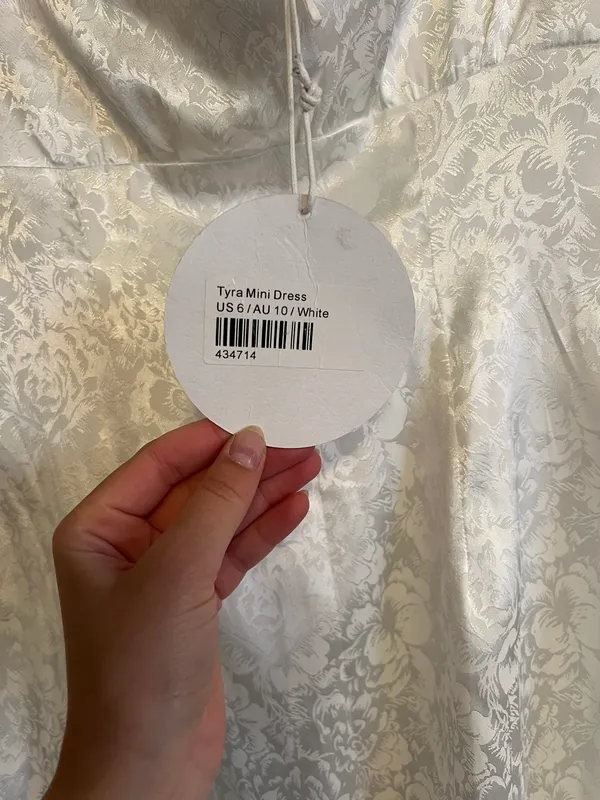 Princess Polly White Mini Dress - Image 6