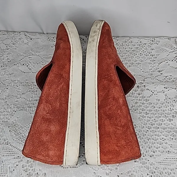 Birdies Swift leather burnt orange slip on loafer flats shoes sz 8 - Image 9