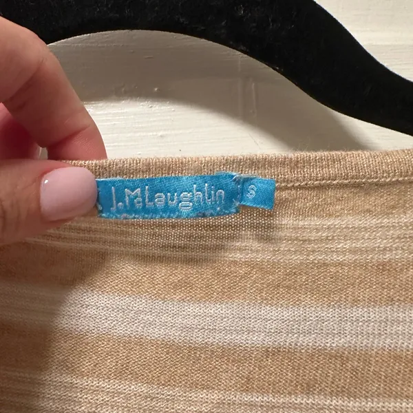 J. McLaughlin‎ Striped Top - Image 3