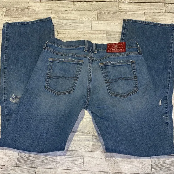 Y2K Lucky Brand Mid Rise Flare Jeans Size 29 - Image 5