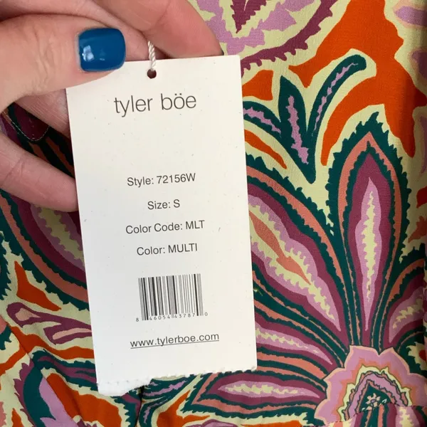 Tyler Boe Silk Midi‎ dress NWT size small $229 - Image 4