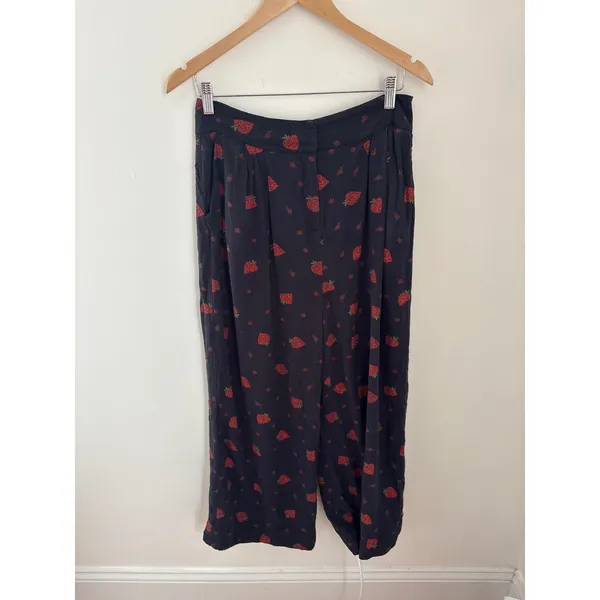 Farm Rio Printed Wide-Leg‎ Pants Size Medium - Image 2