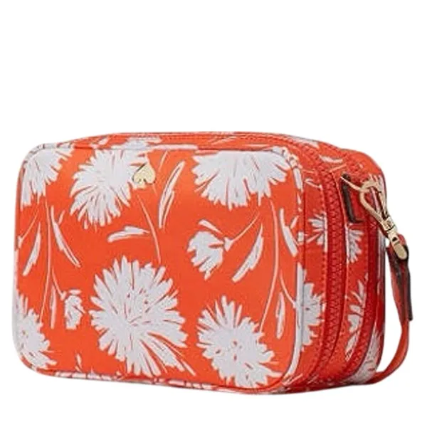 Kate Spade New York Women's Jae Mini Nylon Crossbody Bag Orange nwot purse - Image 3