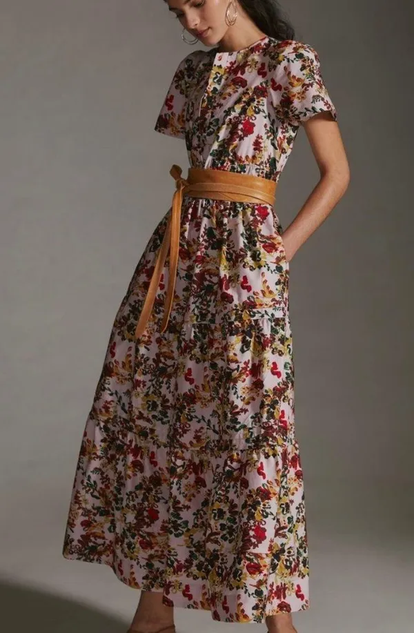Anthropologie NWT The Somerset Maxi Dress - Image 3