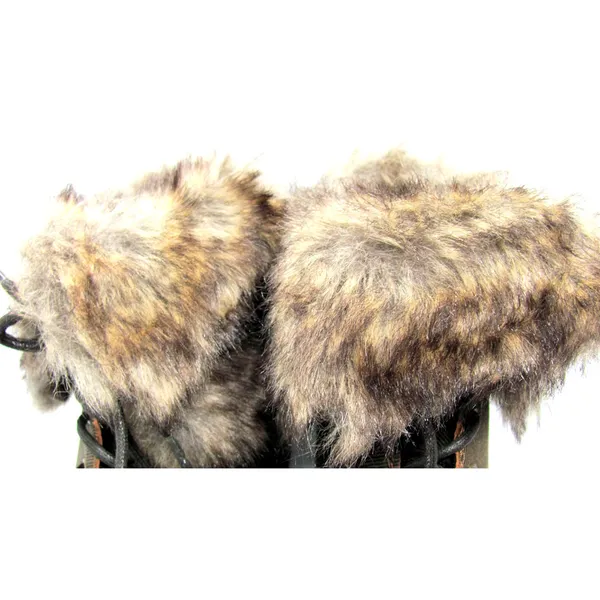 ROCKET DOG Faux Fur Trim Combat Moto Ankle Boots - Image 12