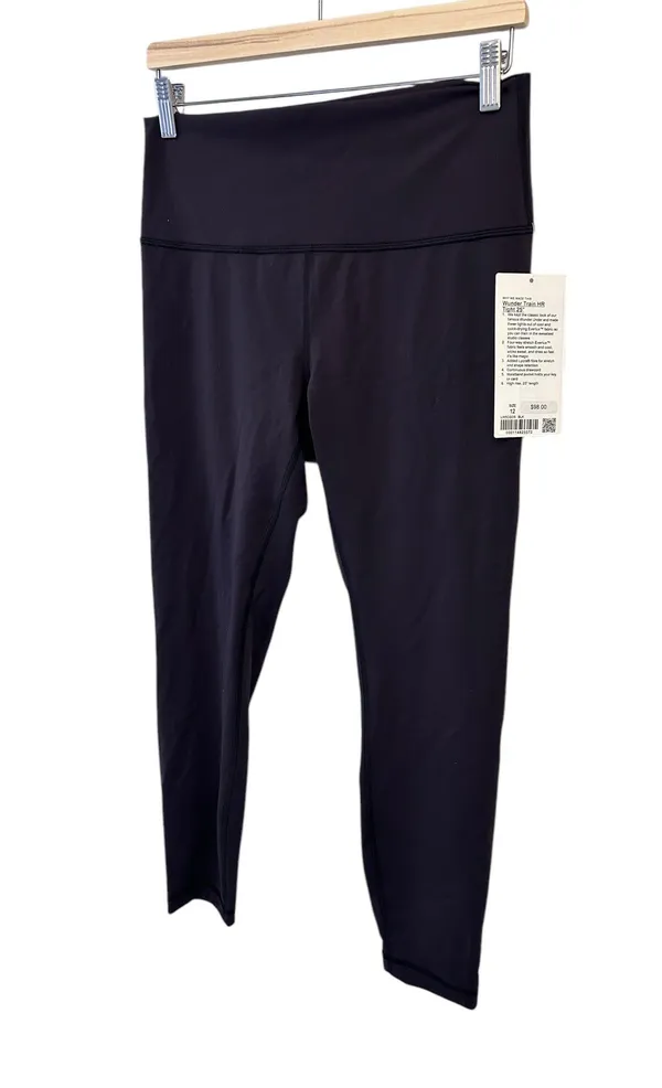NEW Wunder Train HR Tight 28" Size 12 Black Authentic - Image 2