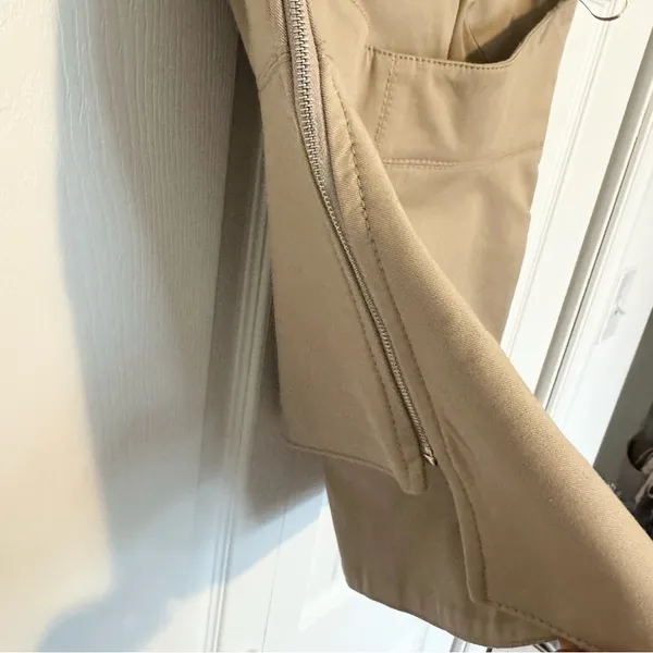 NWT ZARA Tan Khaki Women's tube top tank SMALL - Image 4