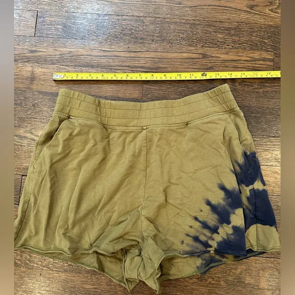 Joy Lab Green & Blue Tie Dye Sweat Shorts - Image 4
