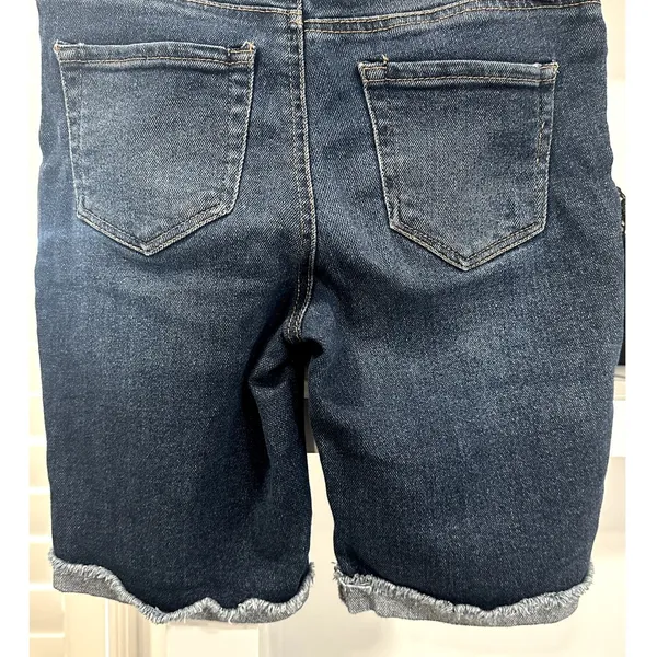 Vanilla Star Juniors Distressed Denim Burmuda Shorts 26/3 - Image 6