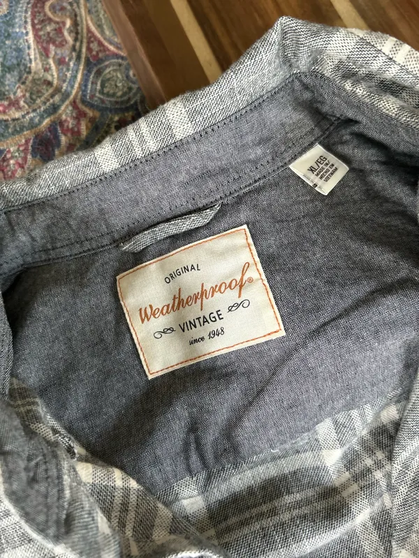 Original weatherproof vintage flannel  - Image 7
