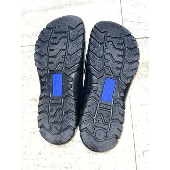 Birkenstock Alpro Black‎ Patient leather Sandals 39 L8 M6 - Image 7